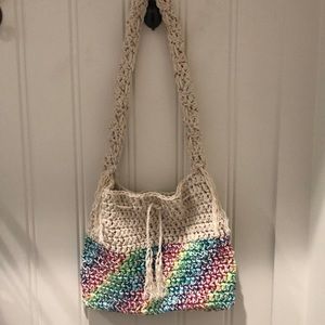 ☀️Cotton crocheted bag, new☀️